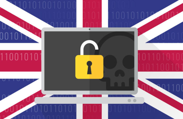 cyberattacks on U.K. organizations cyberattacks on U.K. organizations