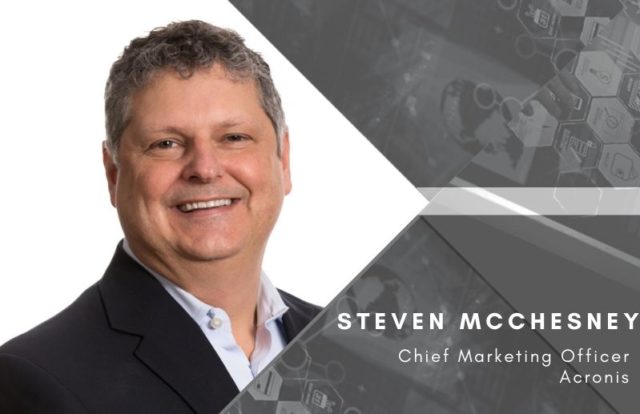 Steven McChesney CMO at Acronis Acronis