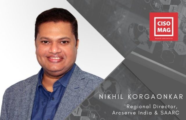 Nikhil Korgaonkar, Regional Director, Arcserve India & SAARC Nikhil Korgaonkar on data security and protection